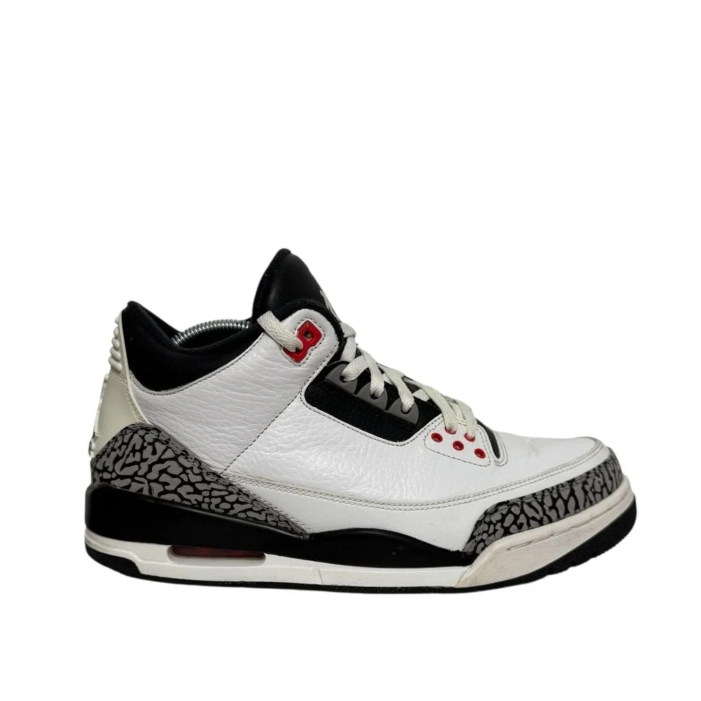 Nike Air Jordan 3 Retro Infrared 23 White Cement Reimagined Sneakers DN3707-100‎